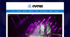 Desktop Screenshot of eventi.no