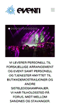 Mobile Screenshot of eventi.no